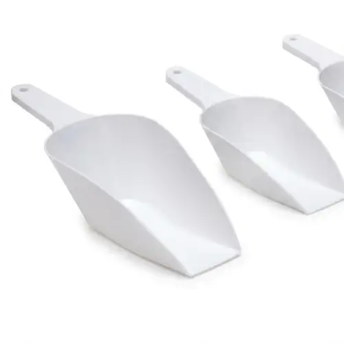 Pelle à Farine en Plastique Blanc 70 cl Ø 34