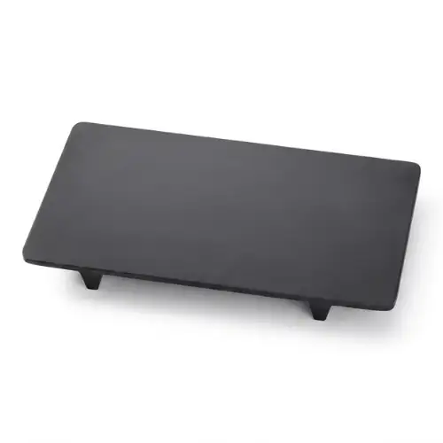 Assiette à Sushi en Mélamine Noir Ø 32.8×19.9