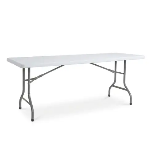Table Traiteur en Poly Rect 200×76×74 cm