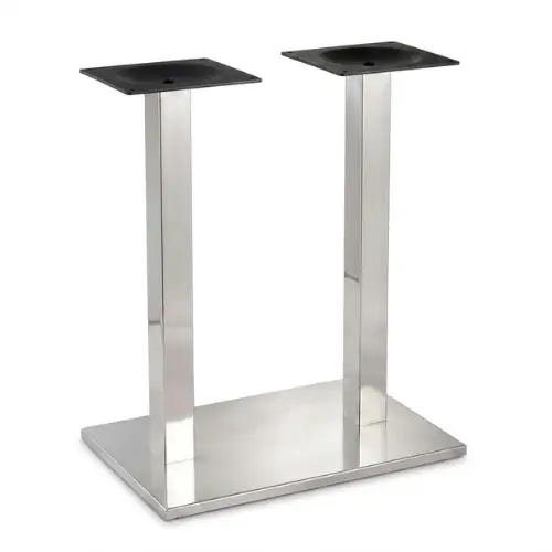 Pied Carre Plateau Grand Format Inox DO