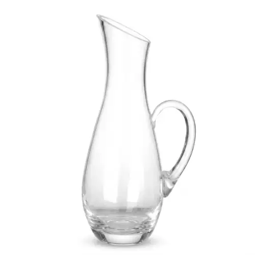 Caraf à Eau en Verre avec Manche 1 l