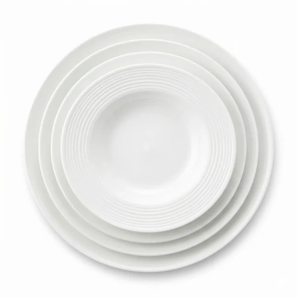 Assiette Creuse en Porcelaine 20 cm