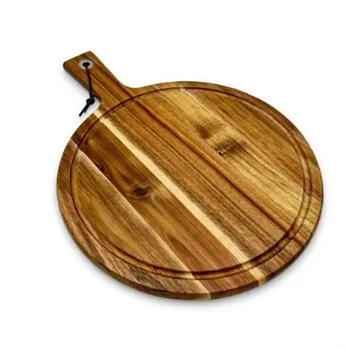 Planche à Pizza en Bois avec Manche Diame