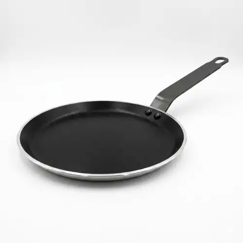 Poêle à Crepe en Aluminium Anti Adhesive D