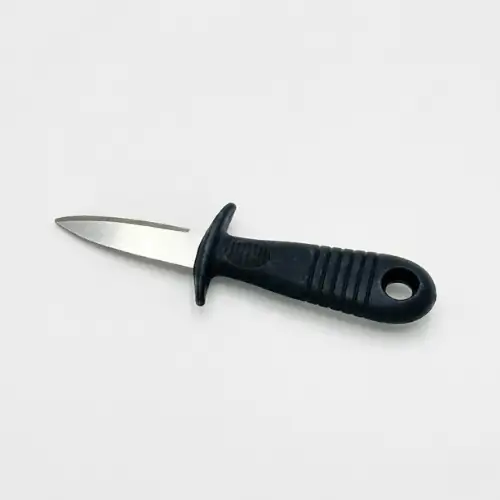 Couteau à Huitre Manche Noir 14 cm