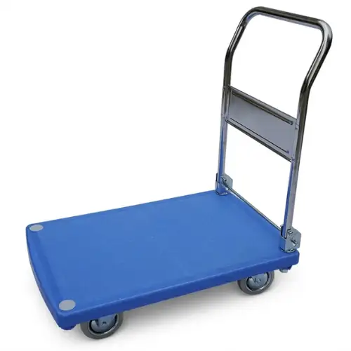 Chariot Plate Forme Pliable en Plastique