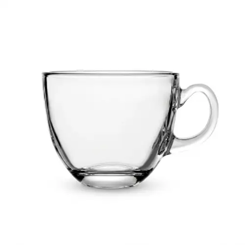Tasse à Café en Verre Paquet de 6 Pcs