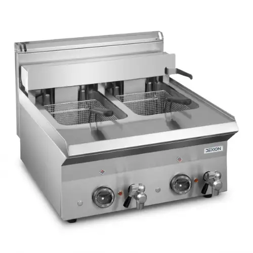 Friteuse Électrique Double 10+10l 380 V à P Dexion