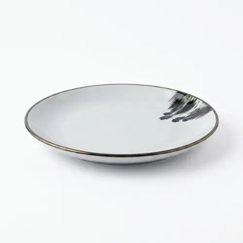 Assiette Asiatique en Porcelaine 20 cm
