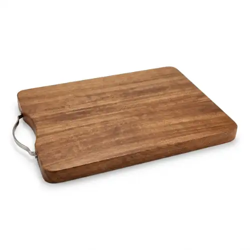Planche à Decoupe en Bois Marron Ø 40×30×3