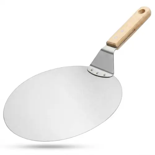 Pelle à Pizza en Inox Manche en Bois 25 cm