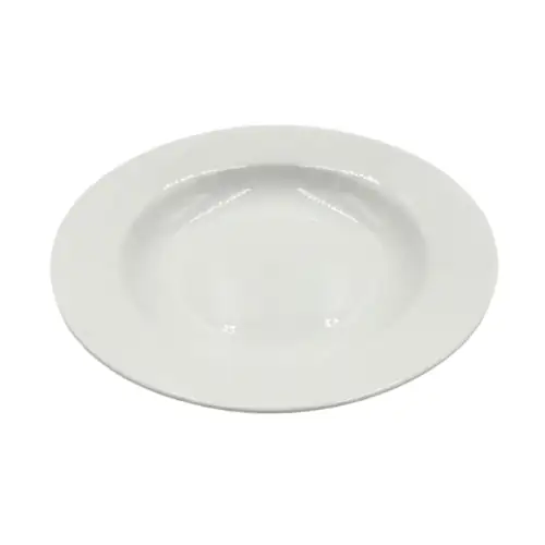 Assiette Creuse Rond en Porcelaine 23×5 J