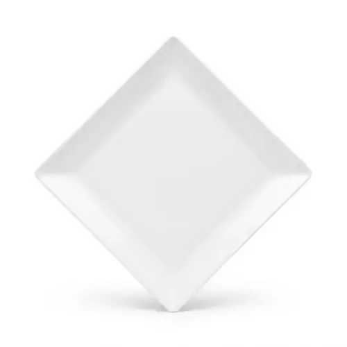 Assiette Carre en Porcelaine 20×2.5 Jf2285