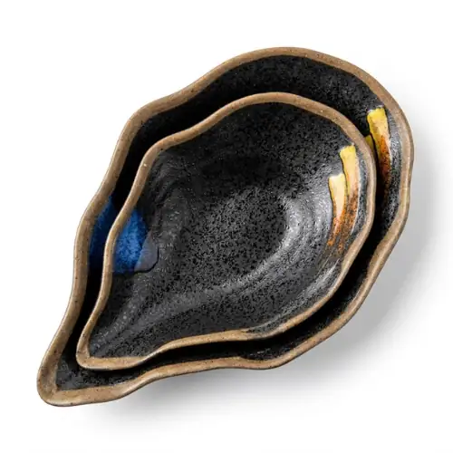 Assiette Creuse Coquillage en Mélamine N