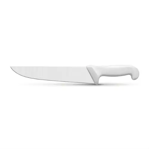Couteau de Boucher Large Lame en Inox l