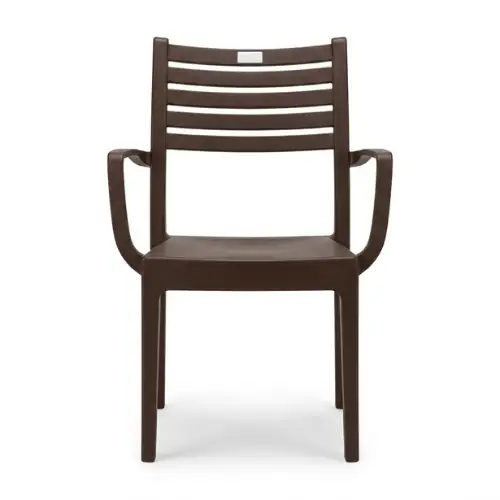 Chaise Olimpia avec Accoudoir Blanc Areta