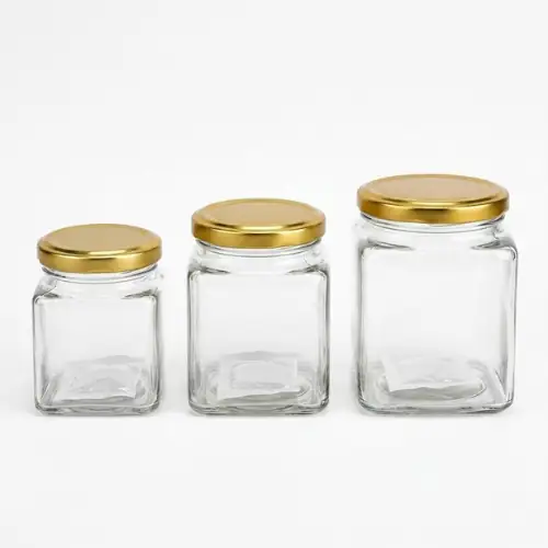 Pot à Confiture en Verre avec Couvercle 5
