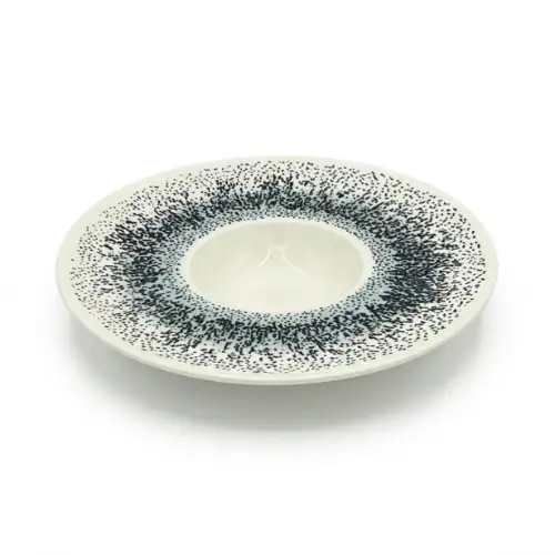 Assiette à Spaghetti en Porcelaine Blanc M