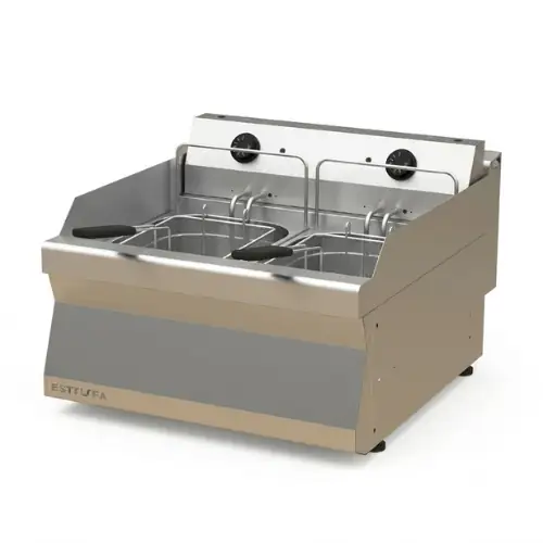 Friteuse Elect Double à Poser 5+5l 6kw 220 Turhan