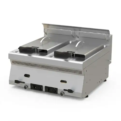 Friteuse Gaz Double 8+8l à Poser Dim 600×6 Turhan