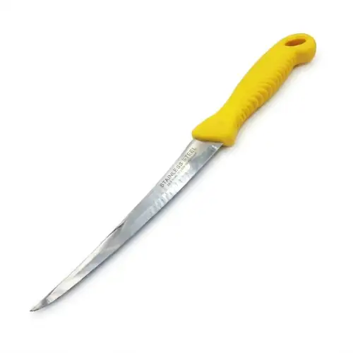 Couteau à Poisson 18 cm Jaune