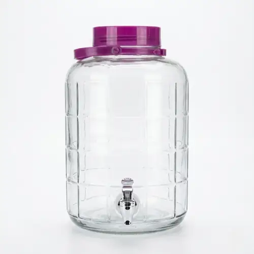 Reservoir à Huile en Verre avec Robinet 10 l