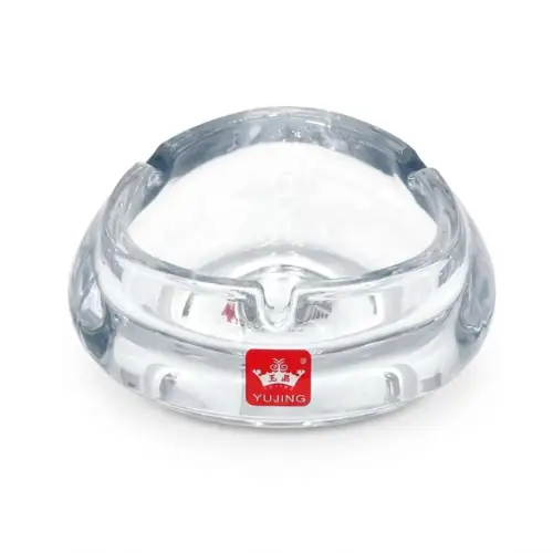 Cendrier Triangulaire en Verre