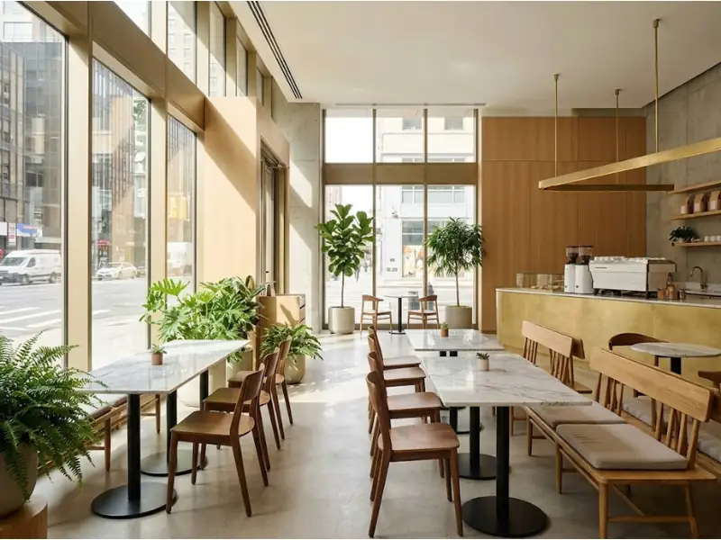 Mobilier CHR chaises tables café restaurant Maroc