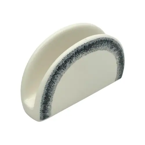 Porte Serviettes en Porcelaine Blanc MO