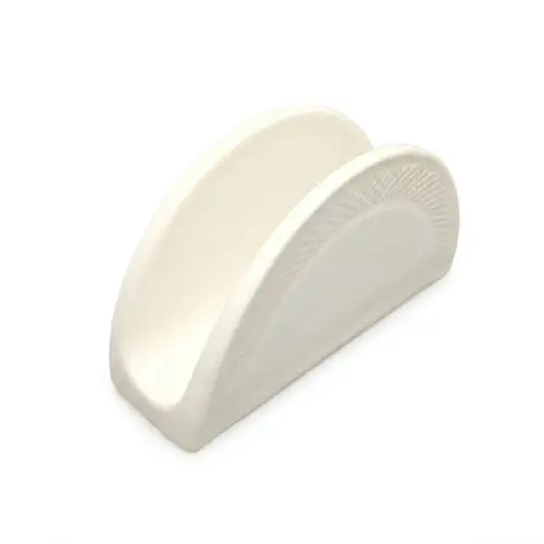 Porte Serviettes en Porcelaine Blanc Dia