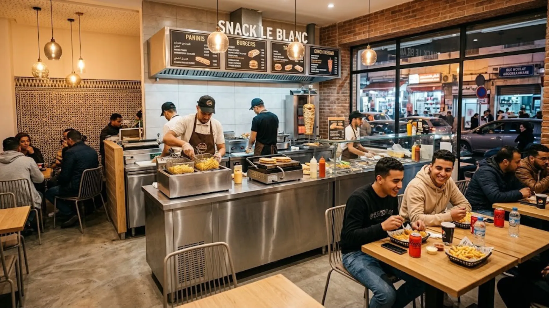 Équipement professionnel pour snack au Maroc - POLYCUISINES USTENSILES Casablanca