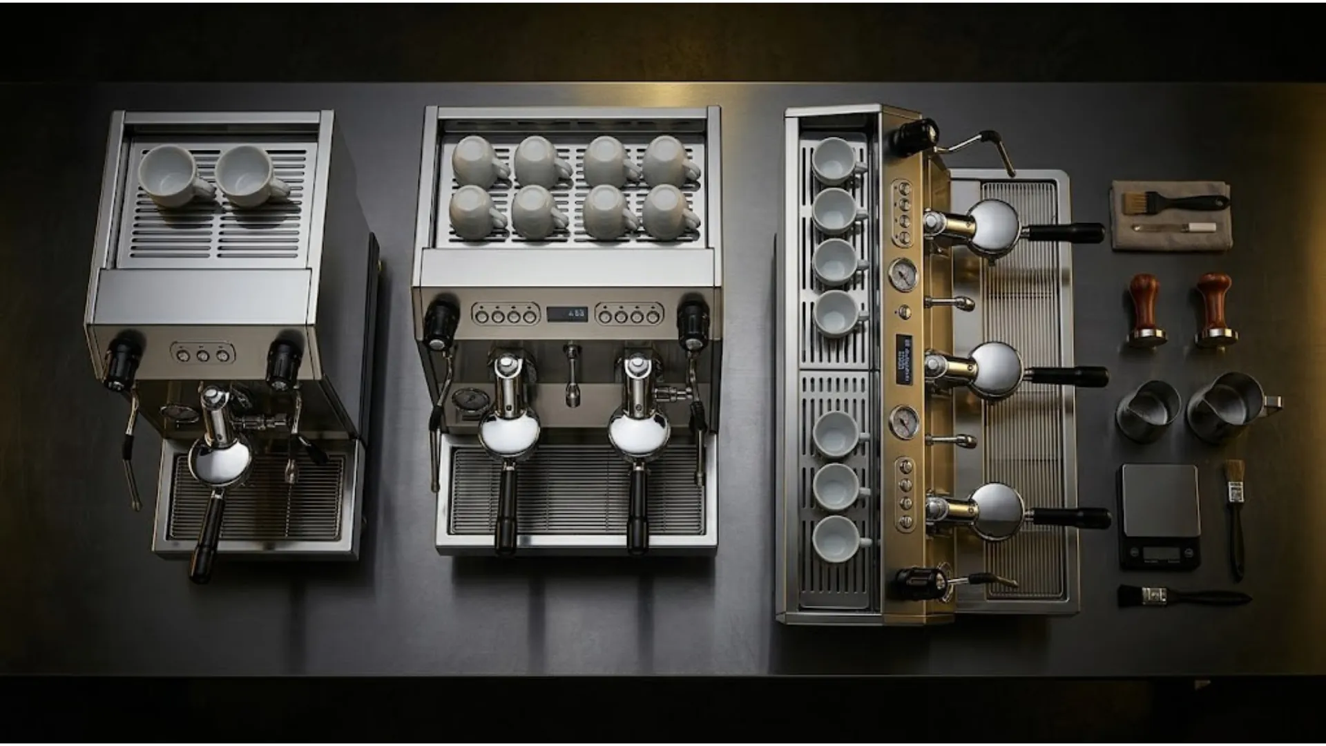 Types de machines à café professionnelles pour cafés au Maroc